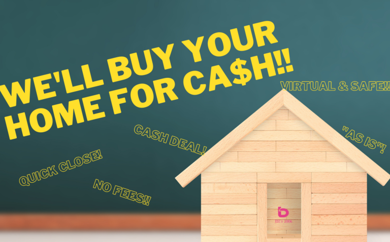 bLOG: WE BUY YOUR HOME FOR CA$H!!